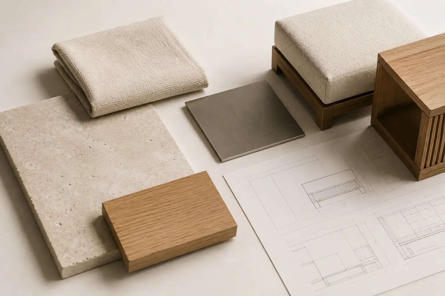 Dezvoltare de interior și materialitate — Architecture Drop